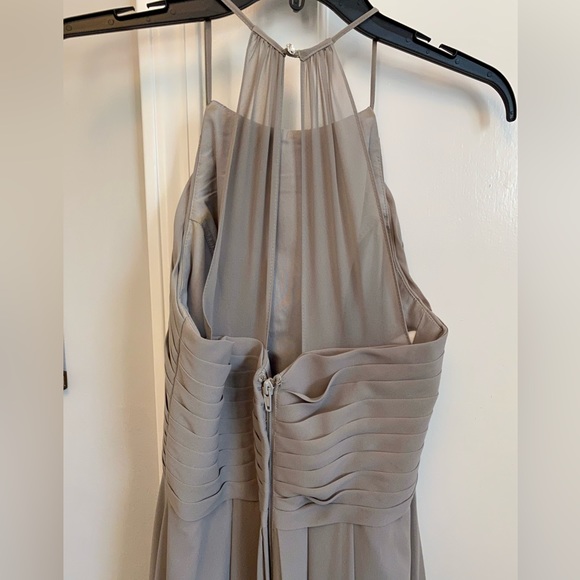 Azazie Ginger Bridesmaid Dress Silver - Picture 4 of 6